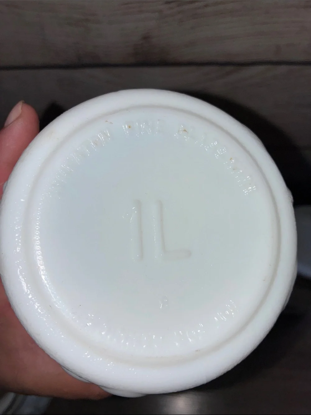 Vintage Wheaten White Ceramic Tea, Coffee & Sugar Canister Set /Airtight Lids